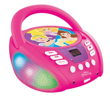 Disney Princess Bluetooth CD-soitin valoilla