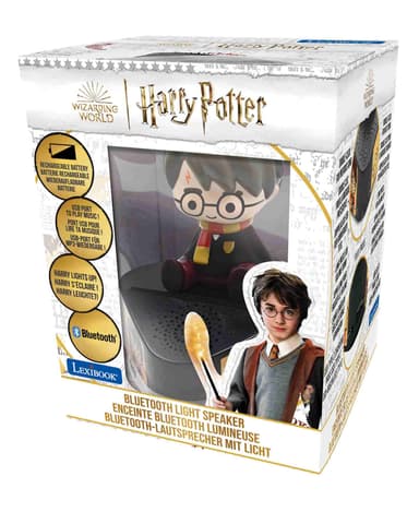 Bluetooth-kaiutin, jossa on Harry Potter -valohahmo