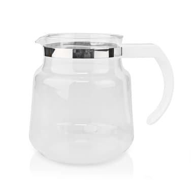 Nedis Lasi Kahvikannu | Sopii käytettäväksi: Moccamaster K / KB/ 1 0PL / Excellent 10S | 1.2 l | Valkoinen