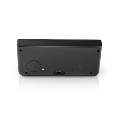 Nedis Herätyskello langattomalla latauksella | Qi-sertifioitu | 5 / 7.5 / 10 / 15 W | USB-A Uros | 2 Hälytysaikojen | Torkkutoiminto