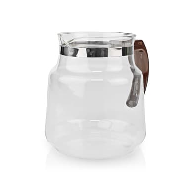 Nedis Lasi Kahvikannu | Sopii käytettäväksi: Moccamaster K / KB/ 1 0PL / Excellent 10S | 1.2 l | Ruskea