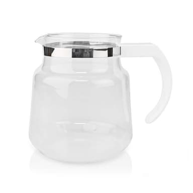 Nedis Lasi Kahvikannu | Sopii käytettäväksi: Moccamaster K / KB/ 1 0PL / Excellent 10S | 1.2 l | Valkoinen