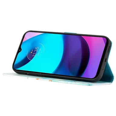 SKALO Motorola Moto G14 Marmori 3D Lompakkokotelo