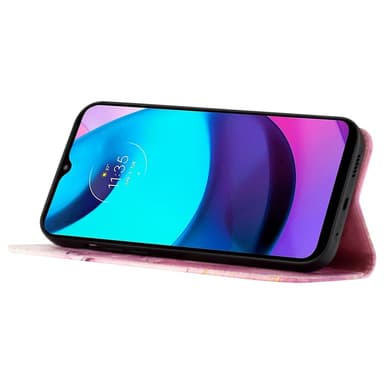SKALO Motorola Moto G14 Marmori 3D Lompakkokotelo