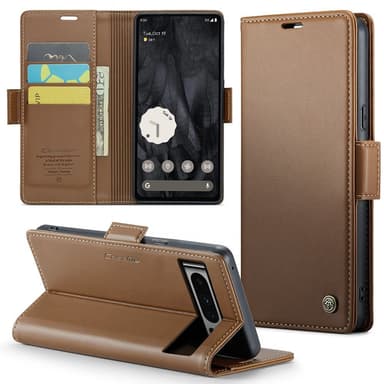 CASEME Retro Lompakkokotelo Pixel 8 Pro