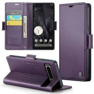 CASEME Retro Lompakkokotelo Pixel 8 Pro