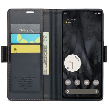 CASEME Retro Lompakkokotelo Pixel 8 Pro