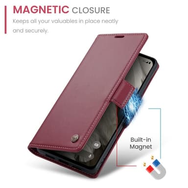 CASEME Retro Lompakkokotelo Pixel 8