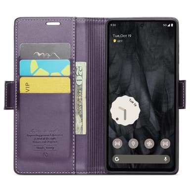 CASEME Retro Lompakkokotelo Pixel 8 Pro