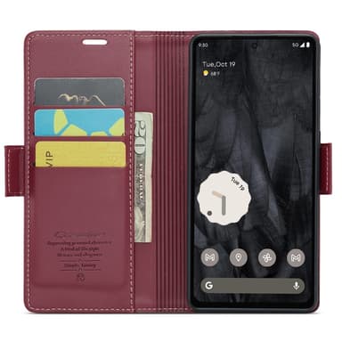 CASEME Retro Lompakkokotelo Pixel 8 Pro