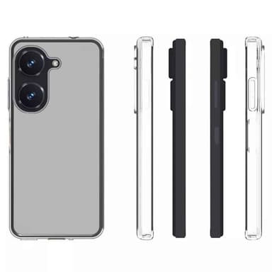 Silikonikotelo läpinäkyvä Asus Zenfone 10