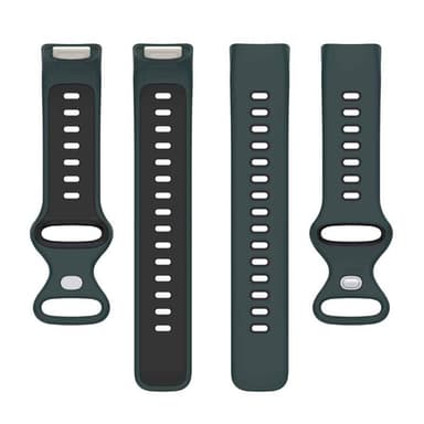 Twin urheilu kellon ranneke Fitbit Charge 6 - Oliivinvihreä/musta