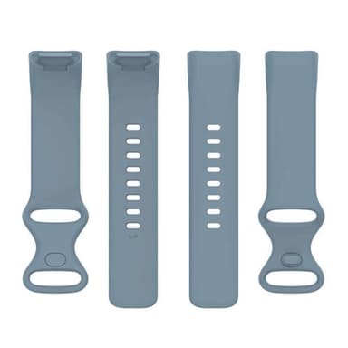 urheilu kellon ranneke Fitbit Charge 6 (L) - Harmaa sininen