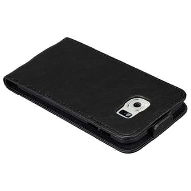 Samsung Galaxy S6 Suojakuori Lompakkokotelo (Musta)
