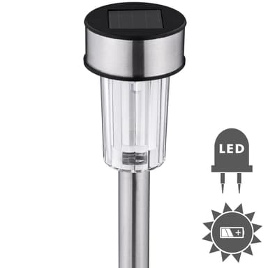 8 LED aurinko puutarhavalot -