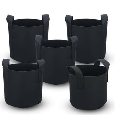 5x Istutuspussi Istutusastia (56 l - 50 x 30 cm)