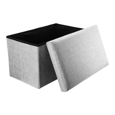 Taitettava penkki 49x30x30 cm Jakkara (harmaa)