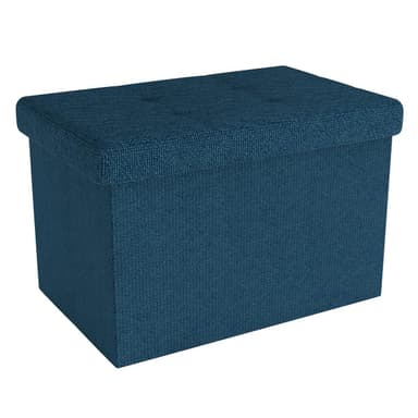 Taitettava Jakkara 49x30x30 cm Jalkatuki (sininen)