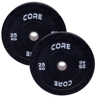 Core Levypainot Bumper (5-25kg), pari - 10 kg