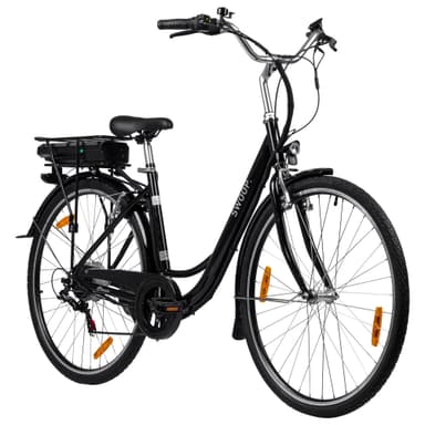 Swoop Sähköpyörä Classic, naisten 28"" musta