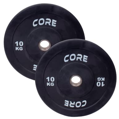 Core Levypainot Bumper (5-25kg), pari - 10 kg
