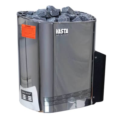 Vasta Sähkökiuas Blaze 6kw, teräs, kiinteä, 5-8m3