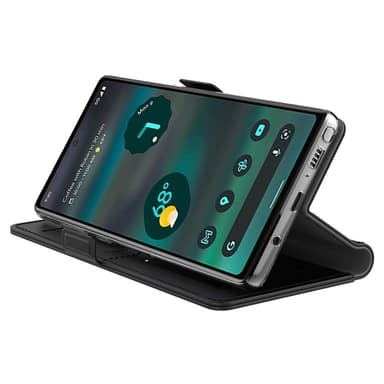 SKALO Google Pixel 8 Kortinhaltijan peililompakko - Musta