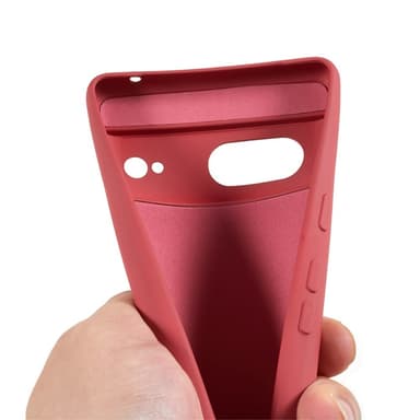 SKALO Google Pixel 8 Ultraohut TPU-kuori - Punainen