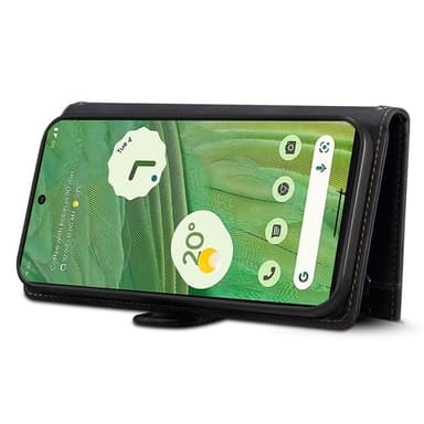 SKALO Google Pixel 8 Pro ESEBLE Big Wallet Lompakkokotelo - Musta