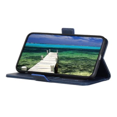 SKALO Google Pixel 8 Pro Premium Wallet Lompakkokotelo - Sininen