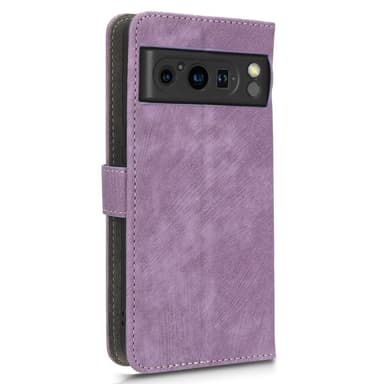 SKALO Google Pixel 8 Pro Lompakkokotelo PU-nahkaa - Violetti