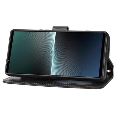 SKALO Sony Xperia 5 V Evelope Clutch 5-Lokeroa - Musta