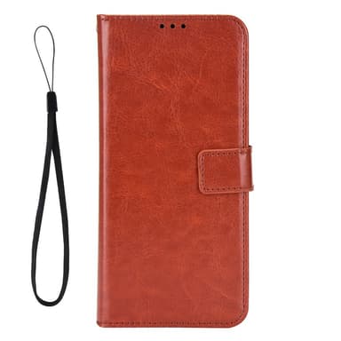 SKALO Sony Xperia 5 V Lompakkokotelo PU-nahkaa - Ruskea