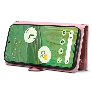 SKALO Google Pixel 8 Pro ESEBLE Big Wallet Lompakkokotelo - Ruusukulta