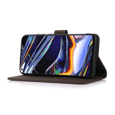 SKALO Google Pixel 8 KHAZNEH Lompakkokotelo PU-nahasta - Ruskea