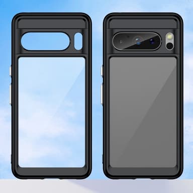 SKALO Google Pixel 8 Pro Väri Puskurin Suojakuori - Musta