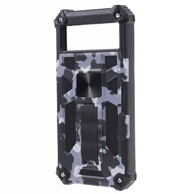 SKALO Google Pixel 8 Armor Phantom Hybrid Kuori - Musta
