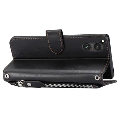 SKALO Sony Xperia 5 V Evelope Clutch 5-Lokeroa - Musta
