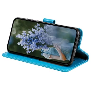SKALO Sony Xperia 5 V Mandala lompakkokotelo - Sininen