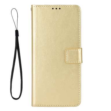 SKALO Sony Xperia 5 V Lompakkokotelo PU-nahkaa - Kulta