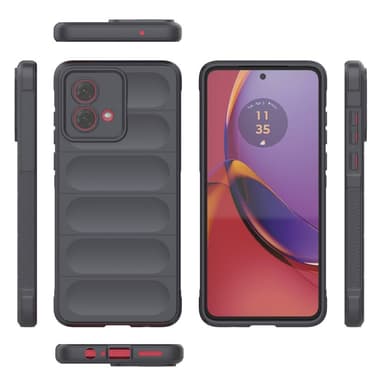 SKALO Motorola Moto G84 5G Rugged Bumpers TPU-suojakuori
