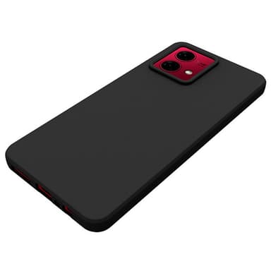 SKALO Motorola Moto G84 5G Mattamusta erittäin ohut TPU-suojakuori