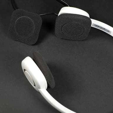 INF Korvakuulokkeet Logitech H150:een Musta