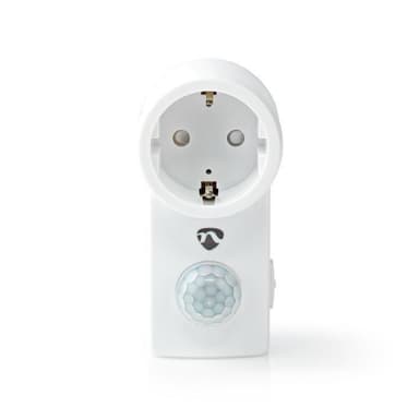 Nedis Liiketunnistin | Sisäkäyttöinen | Type F (CEE 7/7) | Tyyppi F (CEE 7/7) | 120 ° | 5 - 300 W | 300 W | 1200 W | 3 - 2000 Lux | Anturitekniikka: PIR | Anturi ulottuvilla: 0.0 - 9.0 m