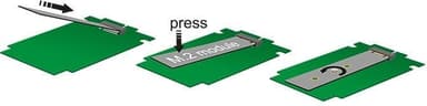 DeLOCK Sovitin, liitäntämuunnin, SATA 22-pin - M.2 (NGFF), 6Gb/s, vi