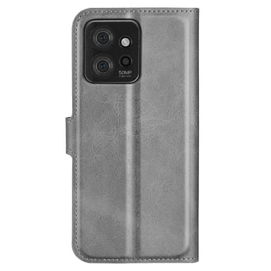 SKALO Motorola ThinkPhone 5G Premium Wallet Lompakkokotelo - Harmaa