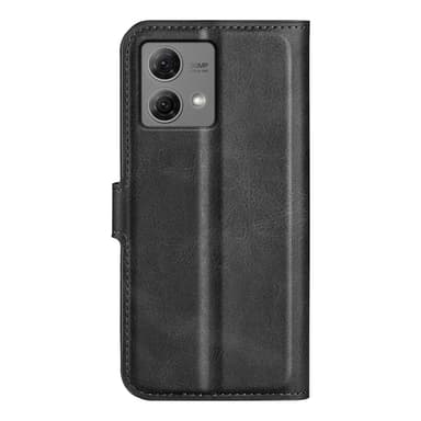 SKALO Motorola Moto G84 5G Premium Wallet Lompakkokotelo - Musta