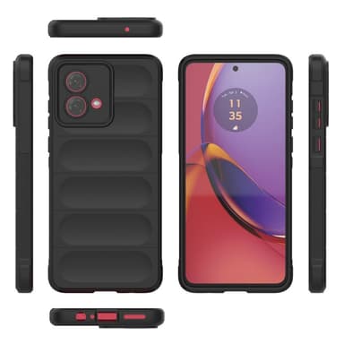 SKALO Motorola Moto G84 5G Rugged Bumpers TPU-suojakuori