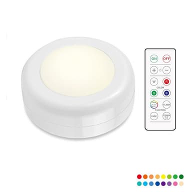 INF LED-kohdevalot 1 kpl 1 kaukosäätimellä 3-pack