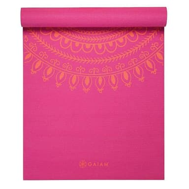Gaiam Bright Marrakesh Yoga Mat 6mm Premium